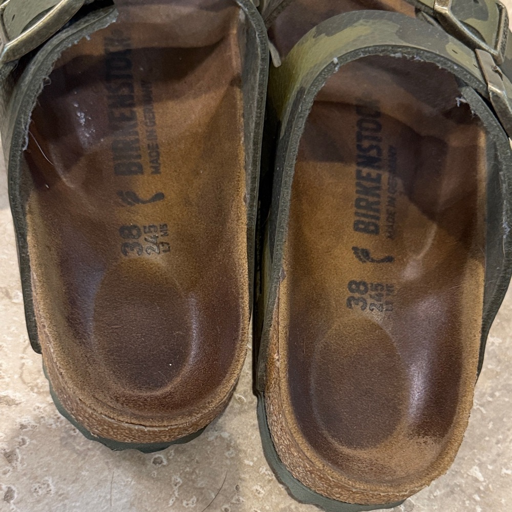 Birkenstock Arizona Green Camo size 38 - Picture 4 of 4